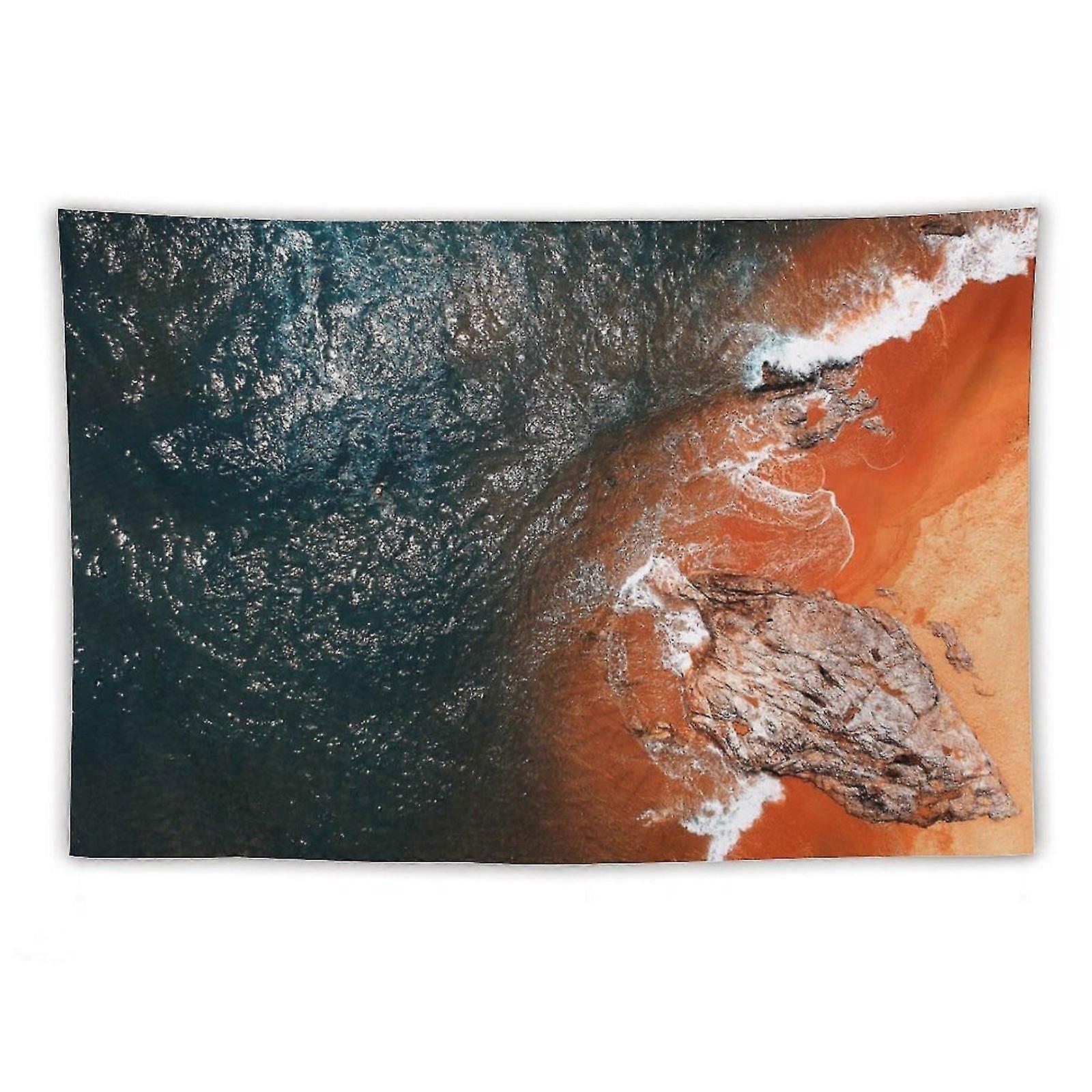 Vue à vol d'oiseau des tapisseries du bord de mer