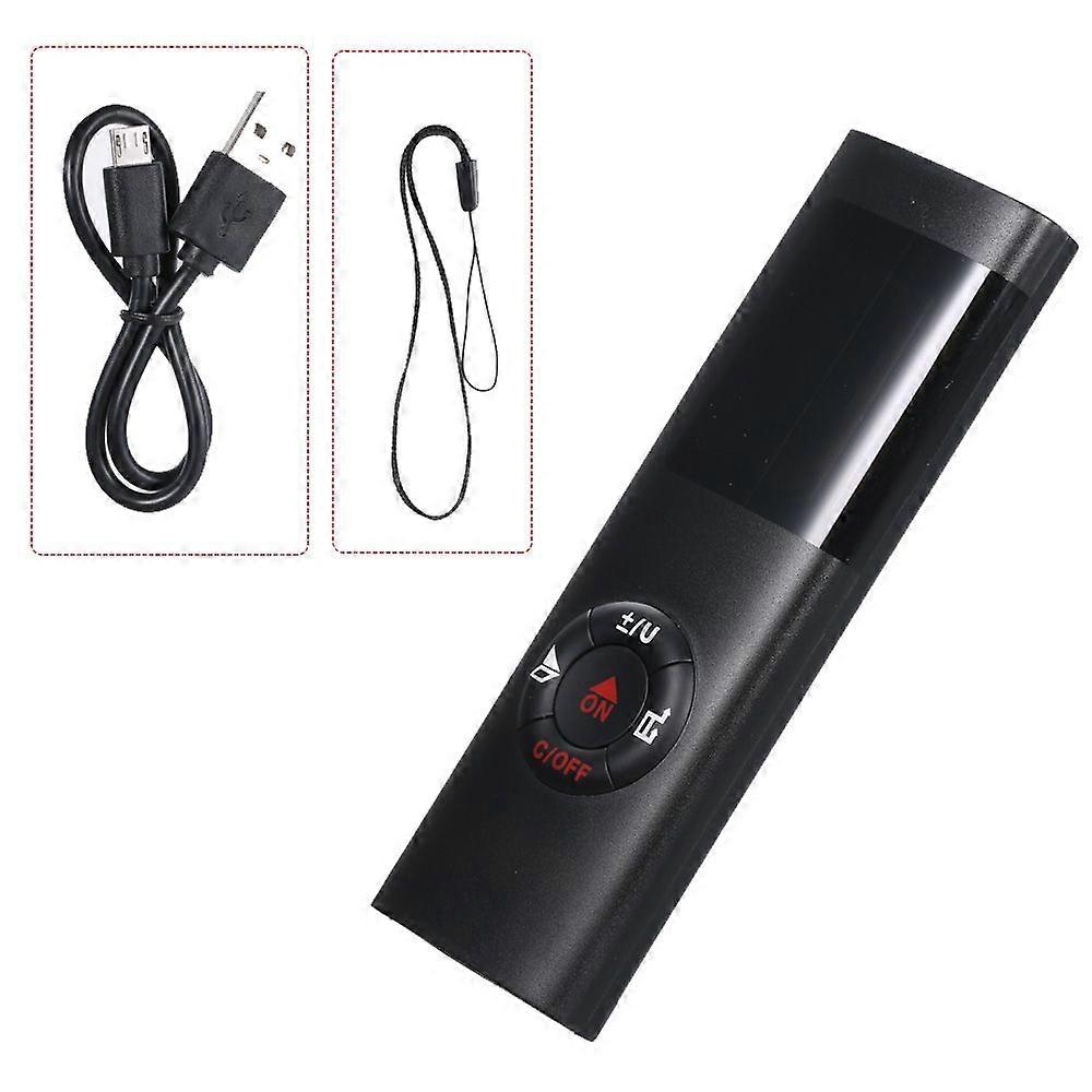 40M Smart Handheld Laser Rangefinder Digital Distance Measuring Meter Portable USB Charging Electronic Space Measurement Device