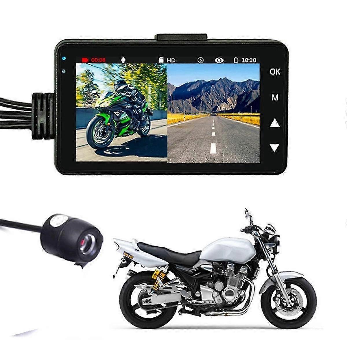 Black Box GPS-Driven Recorder for Motorcycle with Camera