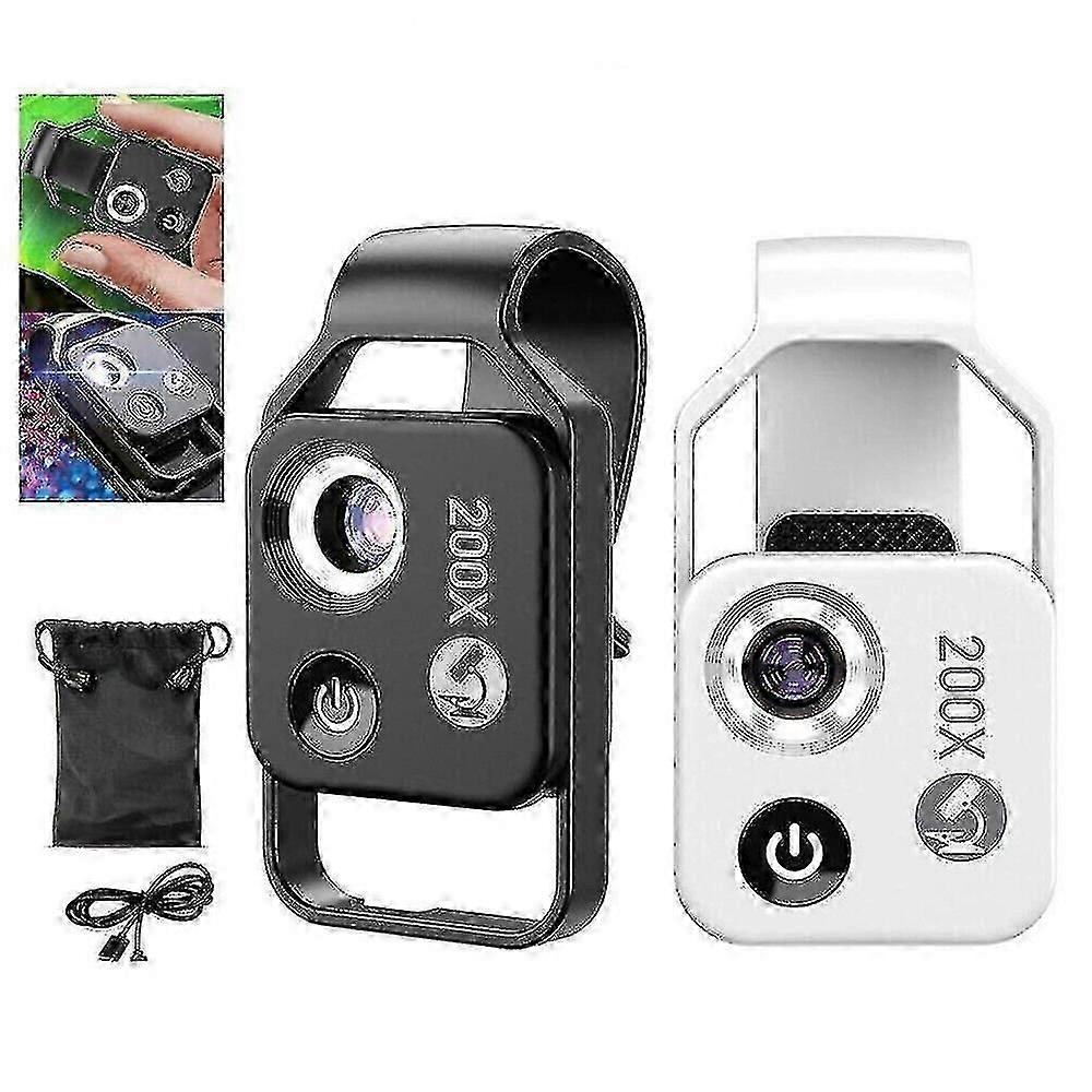 Høj effekt 200x zoomobjektiv