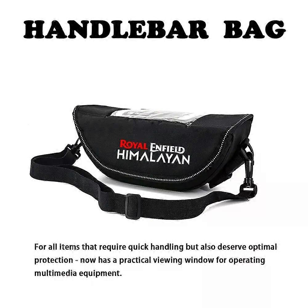 Handlebar Bag for Royal Enfield Himalayan Waterproof And Dustproof Handlebar Storage Bag navigation Bag-(C