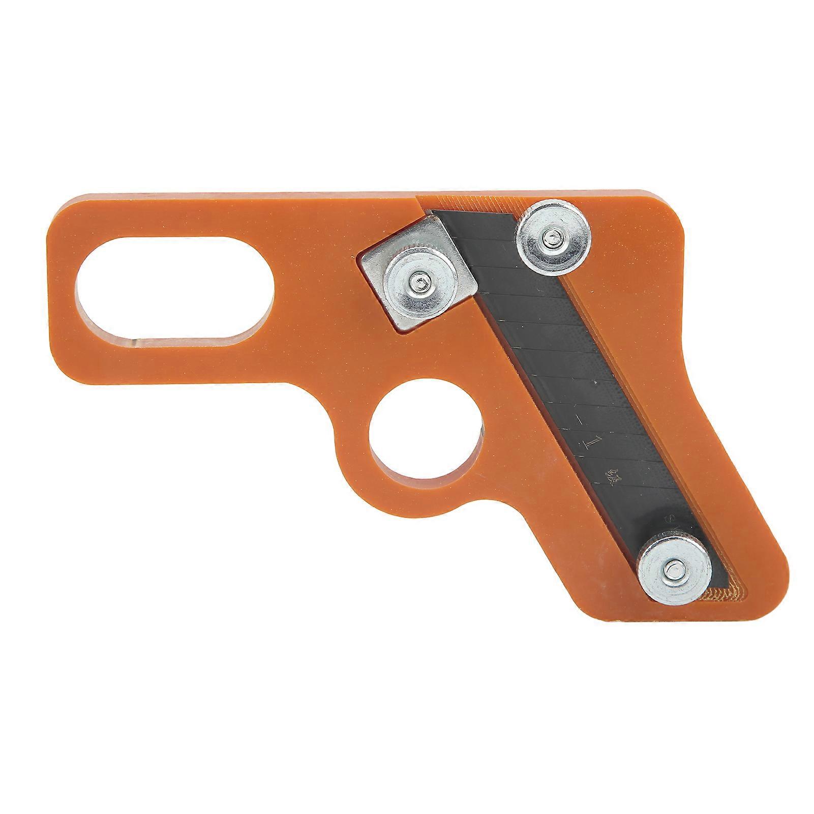 Edge Banding Arc Trimming Blade Woodworking Trimmer Knife Manual Planer Chamfering Fillet Scraper Deburring Tool 8mm