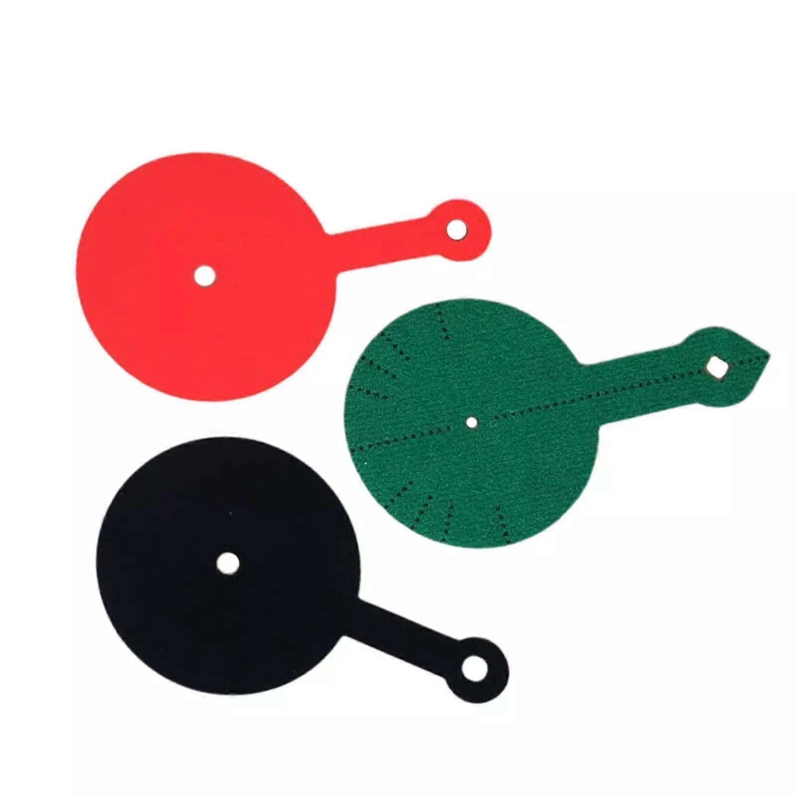 3Pcs Billiards Aiming Practice Stickers Training Pad Billiard Aim Trainer Mat Pool Table Billiard Accessory Enduring