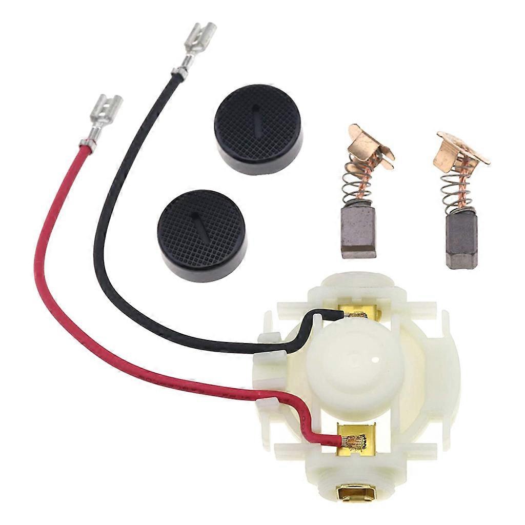 High Accuracy Carbon Brush Card Assembly Replacement Accessories for Motors and Hammer Drill Power Tools Polishers