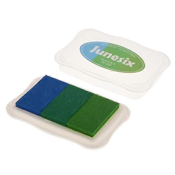 2x Stamp Pad Foam Pigment Scrapbooking DIY Creative Drawing Educational