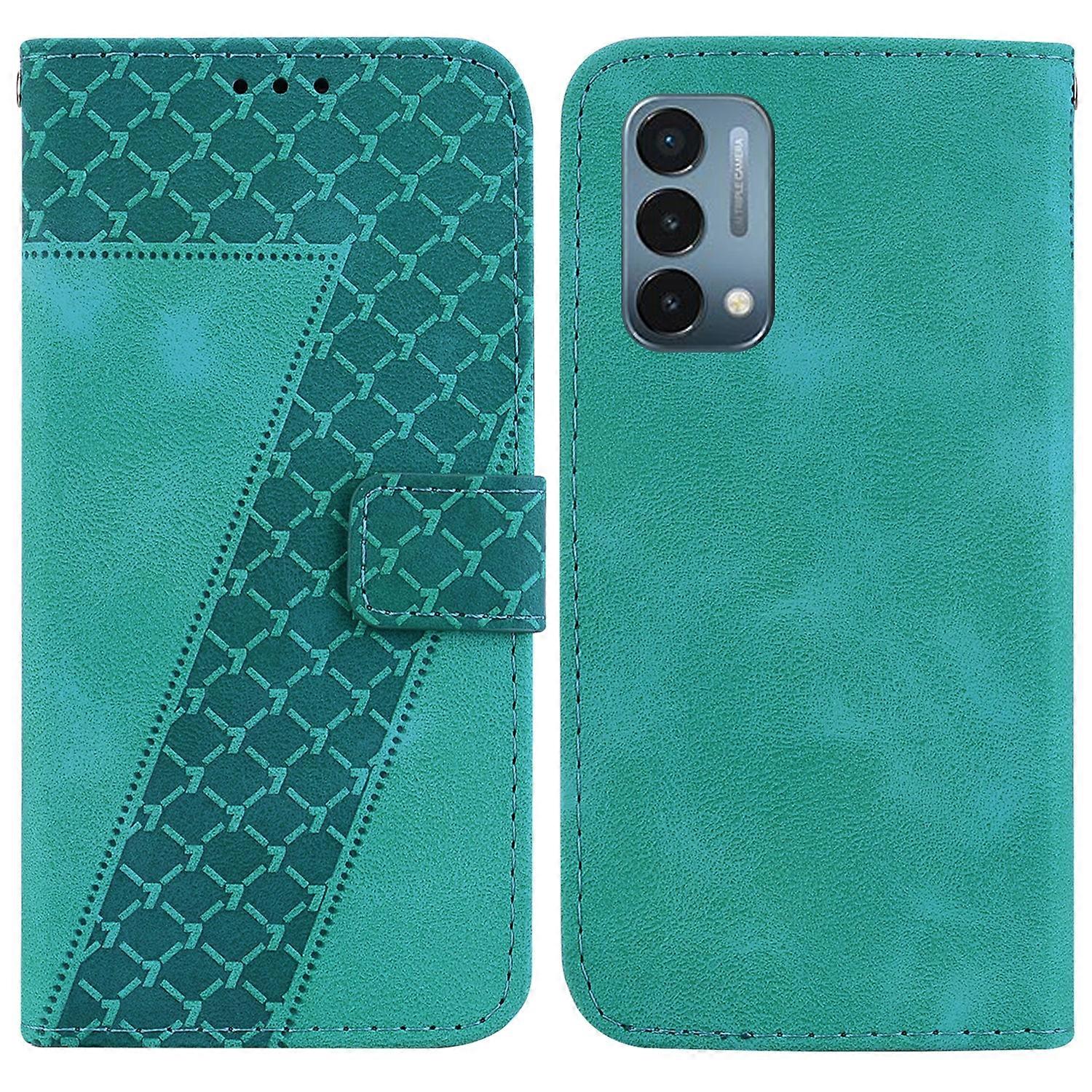 Seven-shaped Embossed Leather Phone Case