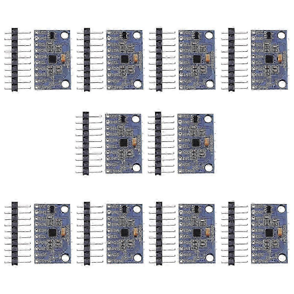 10Pcs MPU6500 Gyroscope Accelerometer Sensor Module 6-Axis -6500 Sensor Module IIC Communication Protocol
