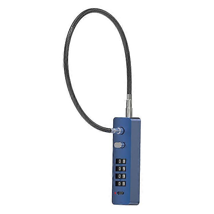 904T 30cm Bike Locks Cable 4 Digit Combination Anti-Theft Security Bicycle Lock