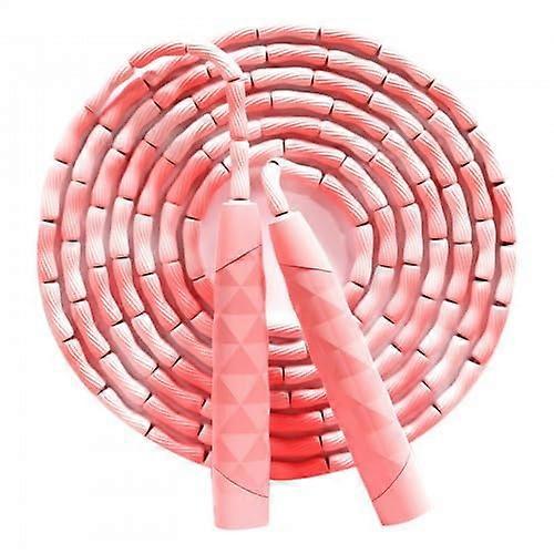2.6 m Skipping Rope, Adjustable Rope Skipping Rope, TangleFree, Quickness Jump Rope for Fitness, Workout pink Ref: 9614
