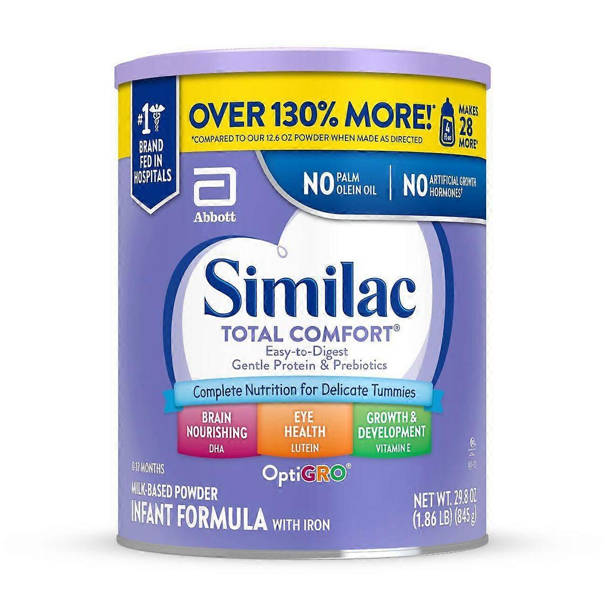 Similac Total Comfort Φόρμουλα Σκόνη - 29.8oz