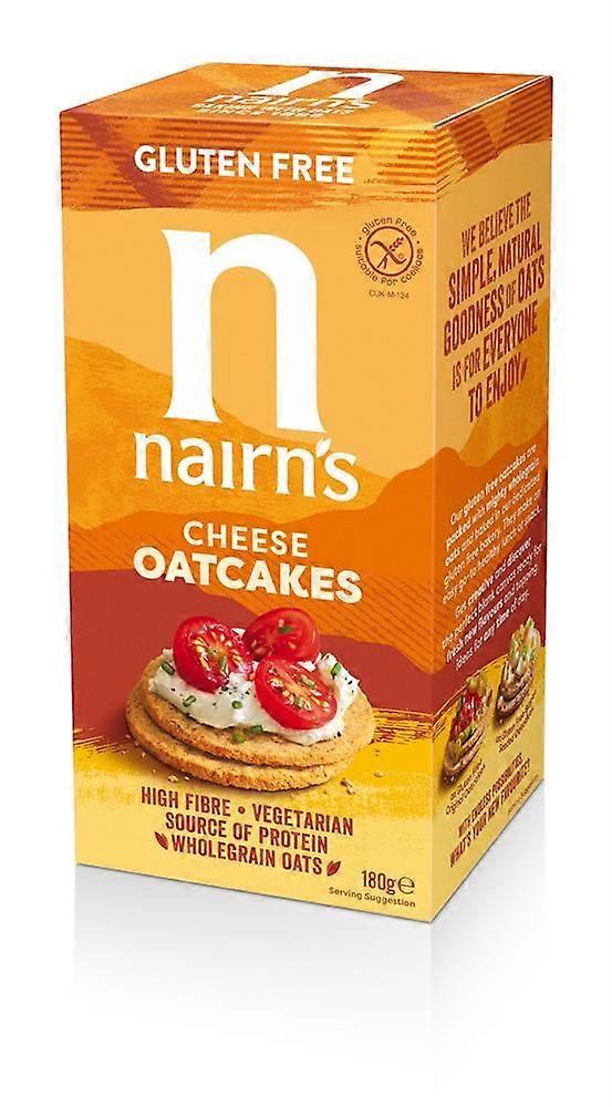 Nairns Gluten Free Cheese Oatcake 180G