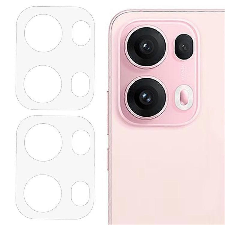 Oppo Reno13 Pro 5Gカメラレンズプロテクター3Dアークエッジアンチスクラッチ強化ガラスレンズフィルムに対応した2個