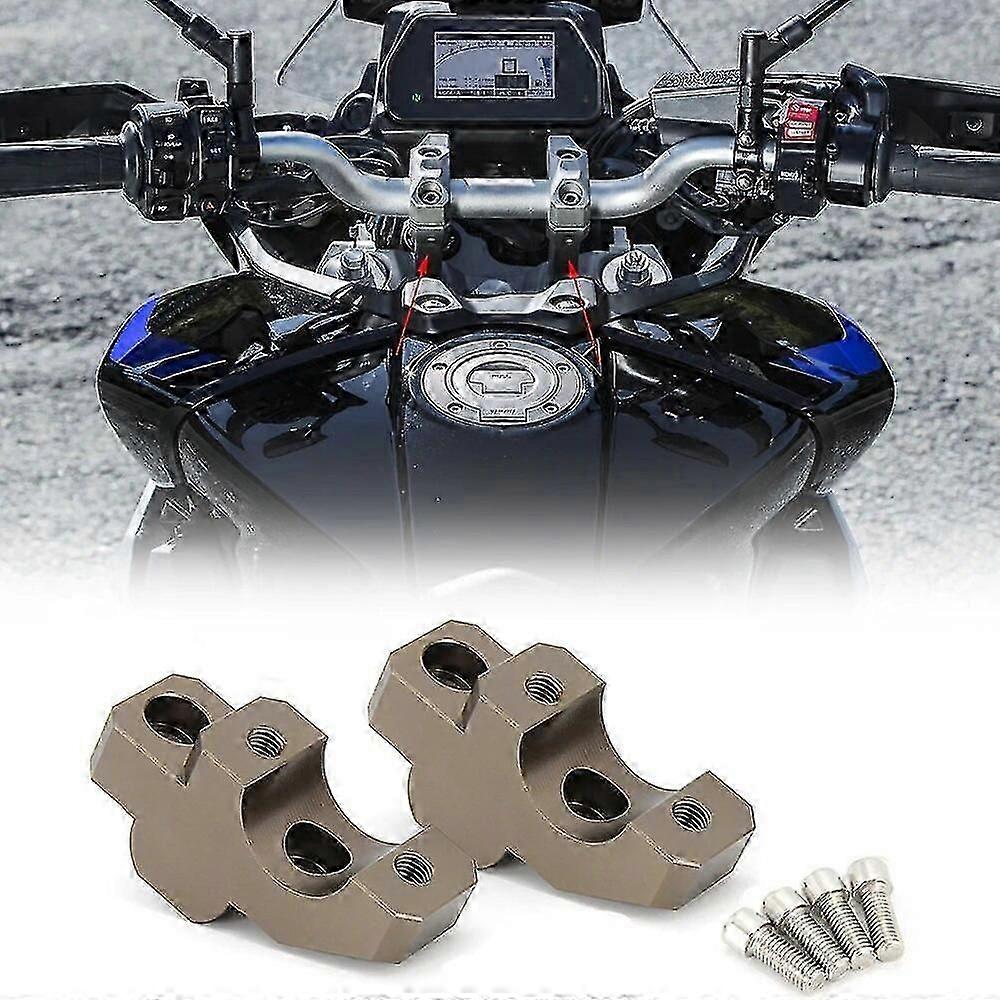FOR YAMAHA MT09 Tracer 900 GT FZ09 XSR900 2015 - 2020Handlebar Bar Risers Barback Motorcycle Mount Handle Clamp Universal 2022