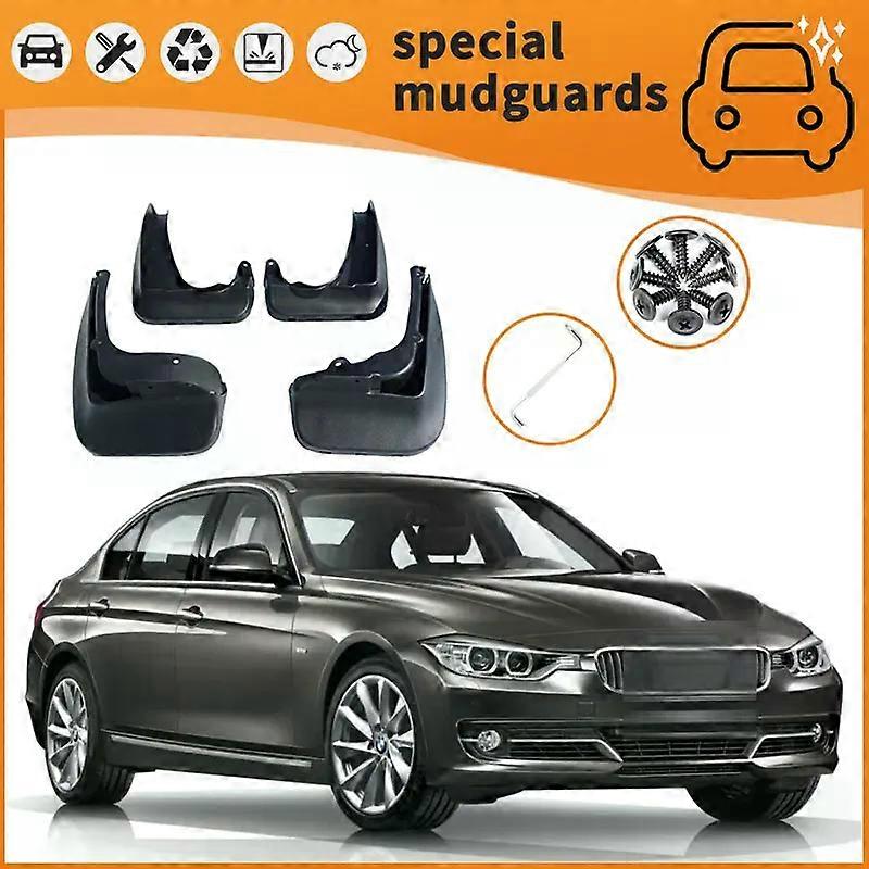 Per i modelli BMW Serie 3 13-20 Parafanghi Parafango Paraspruzzi Razzi anteriori posteriori Paraspruzzi Copertura Accessori auto