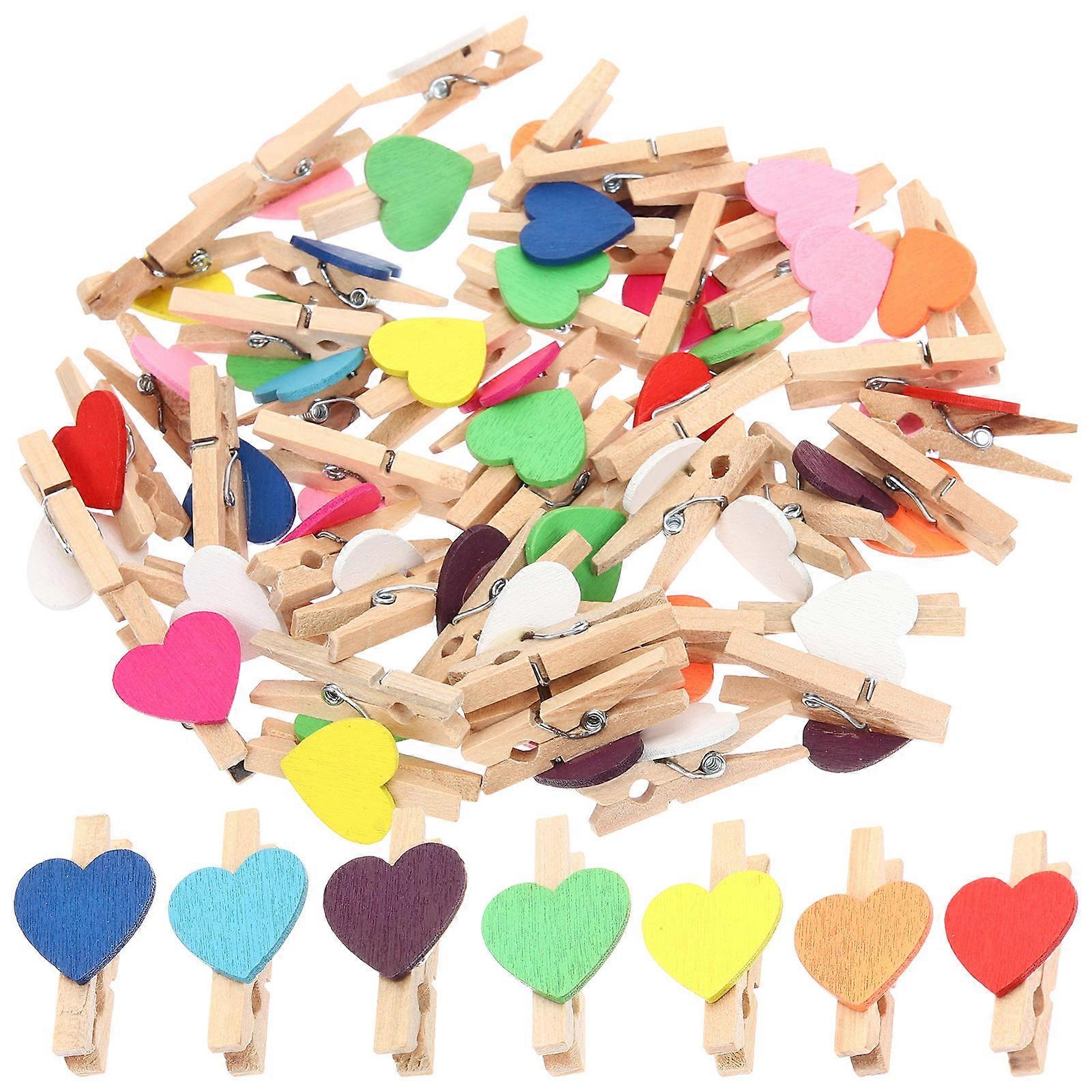 Handy Mini Clothes Clips for Memo Display and Art Projects