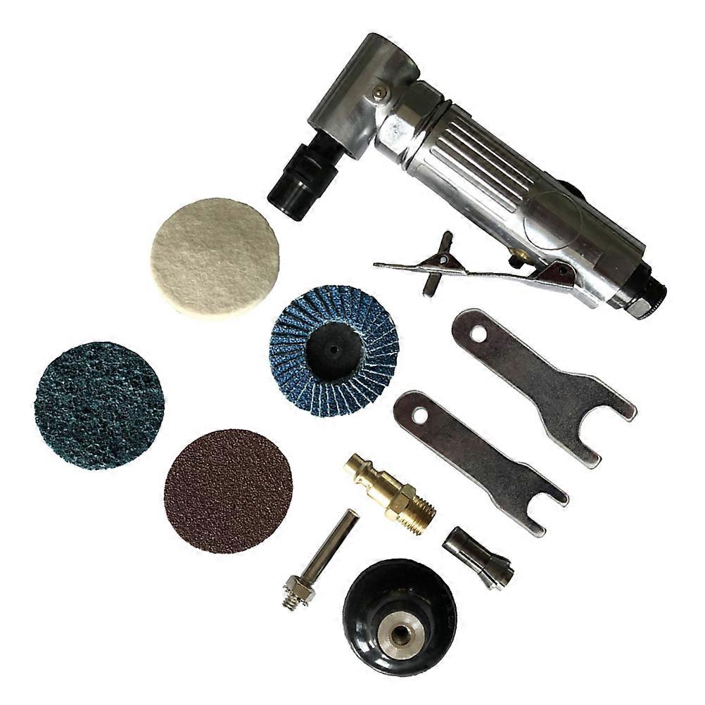 Pneumatic Wind Mill Machine Polishing Tool Set Durable Rust Removal Equipment for Tires, Furniture & Surface Grinding