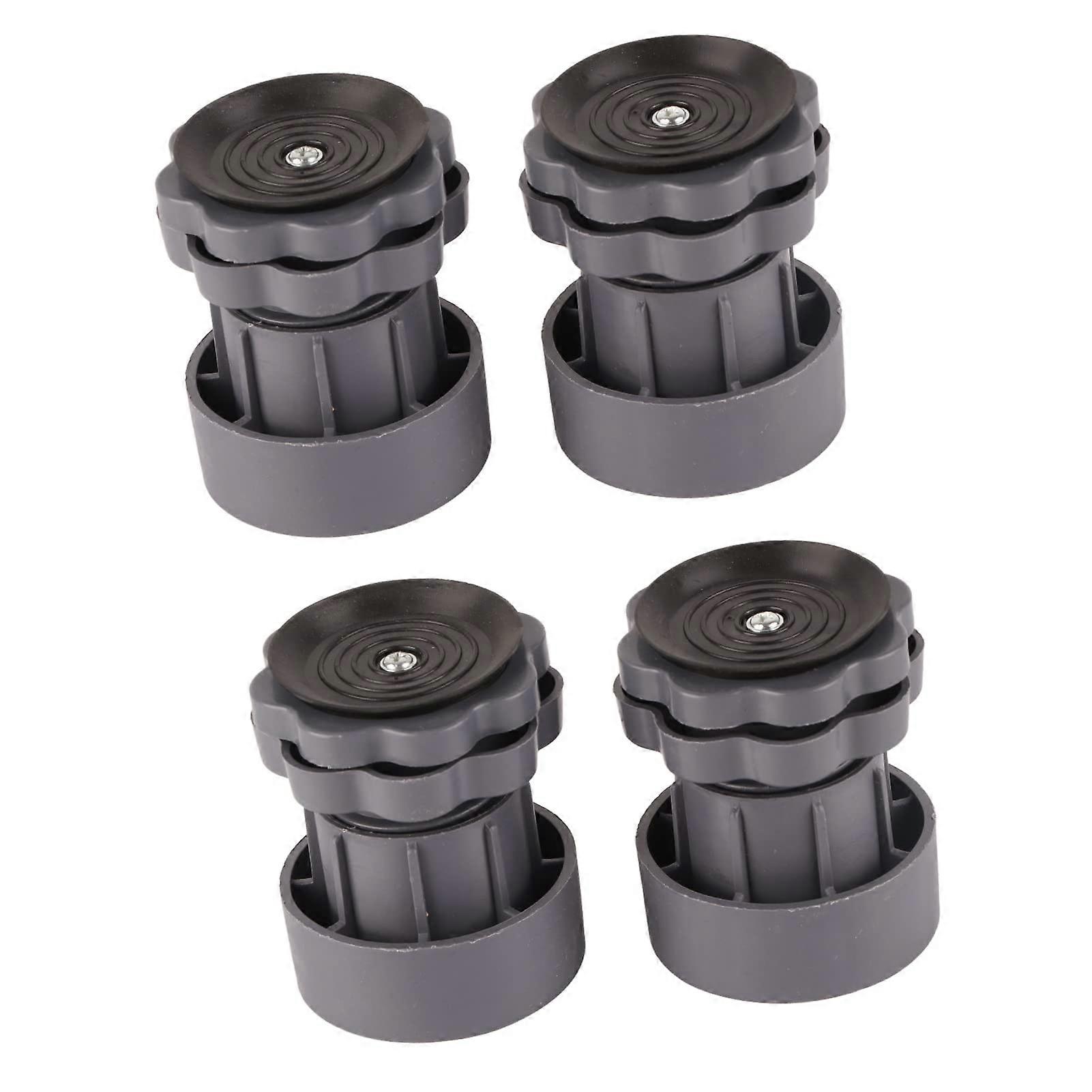 Washing Machine Anti-Vibration Foot Pads 4 Pcs Non-Slip 8.5 cm Base Feet For Most Washers Ventilation and Stability