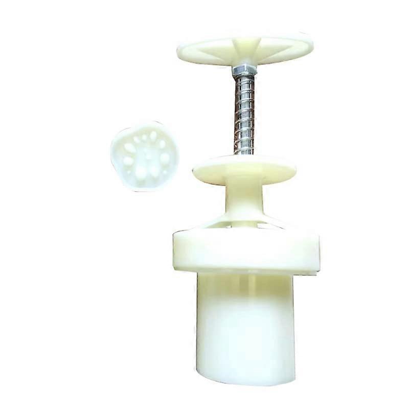HanddruckMondkuchenform mit Lotusmotiv, cookie stamp, moon cake maker, MidAutumn Festival, DIY baking tool lotus root