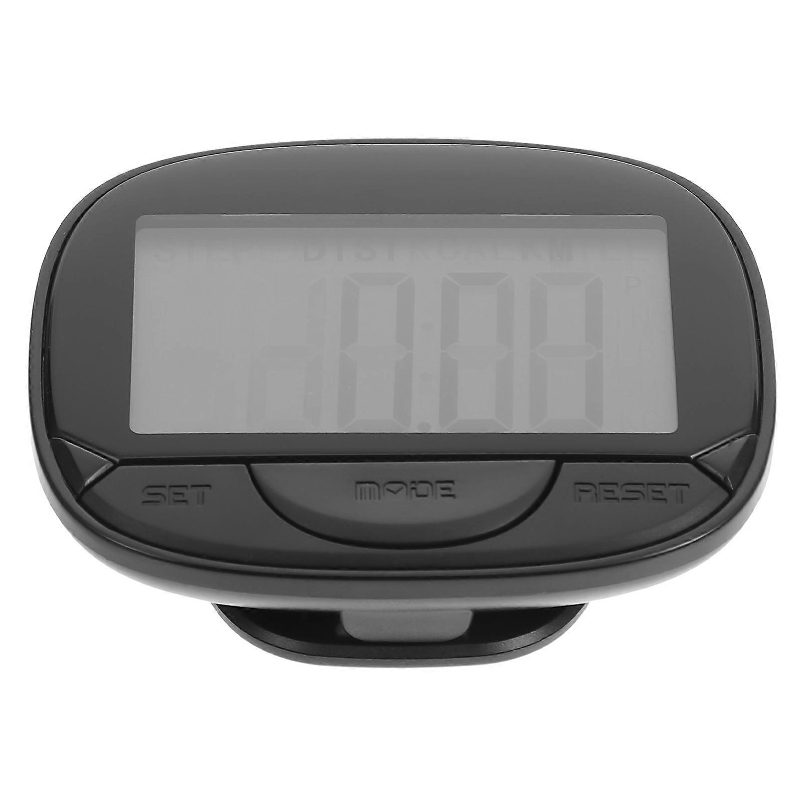 Lightweight Portable Pedometer with Clip, Large Screen Step Counter for Fitness, Running, Walking Accurate Tracking for Men, Women, Seniors