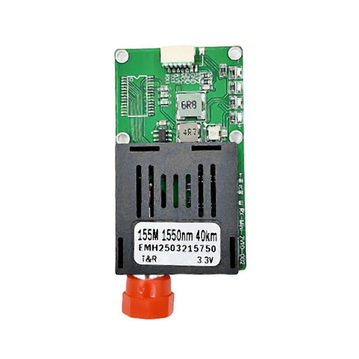 TTL Optical Transceiver Module for Drone FC RX/TX/AV/VCC/GND Interface 40KM Optical End Device UART
