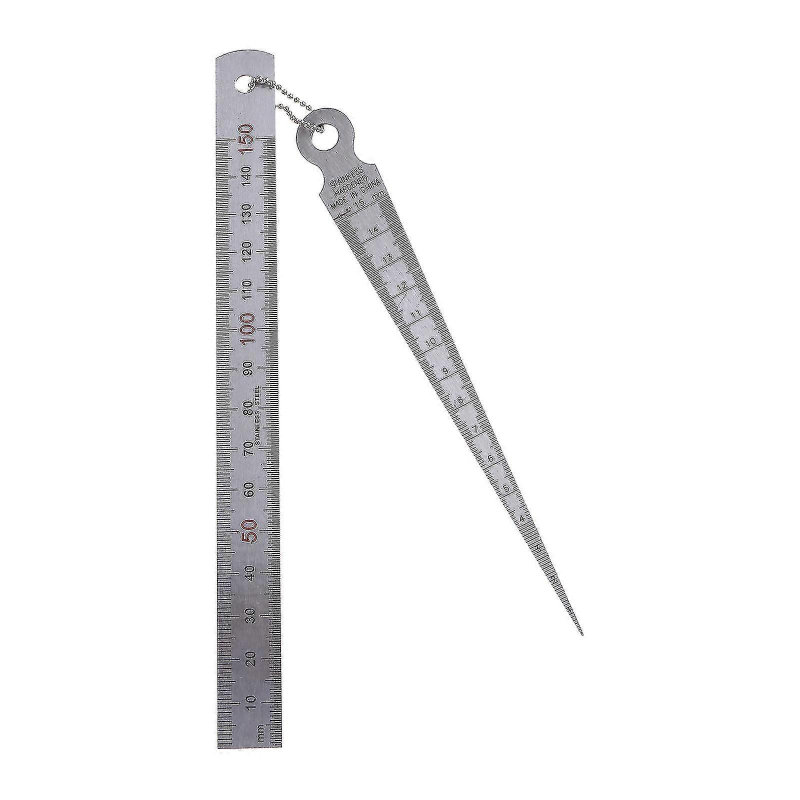 Stainless Steel Welding Taper Gauge Gap Depth Ruler
