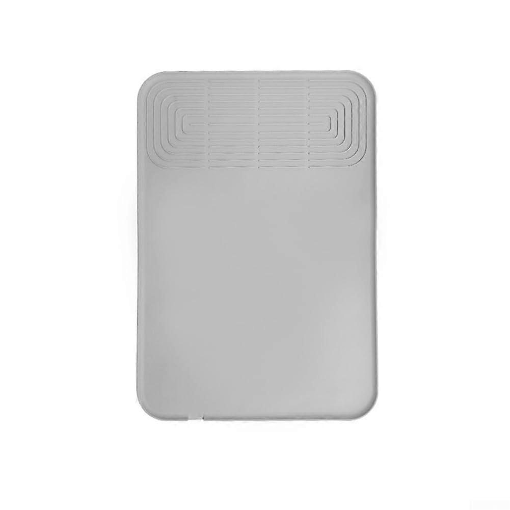 Functional Silicone Pad for Espresso Machines - Grey, Mess-Free Design, Heat Resistant, Non-Slip, Easy to Clean