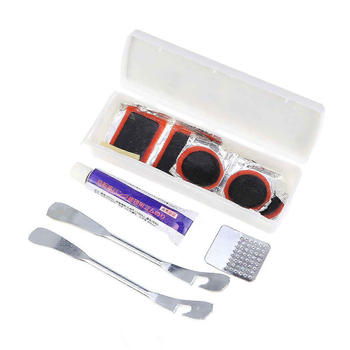 Bike Inner Tube Repair Kit Emergency Situations Bicycle Tire 12 x 3.8 x 2.3cm Plastic 1Set