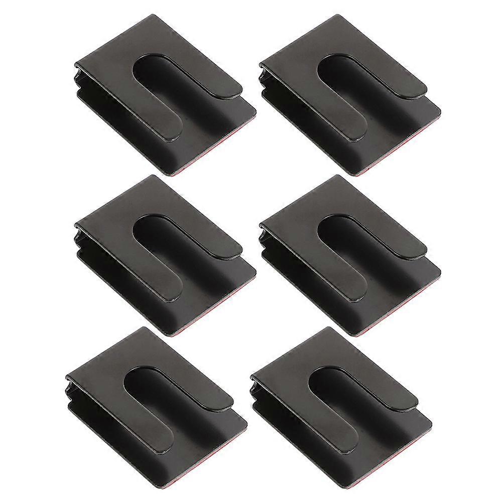 Metal Mic Holder Microphone Support Holder Tool Free Installation 6Pcs