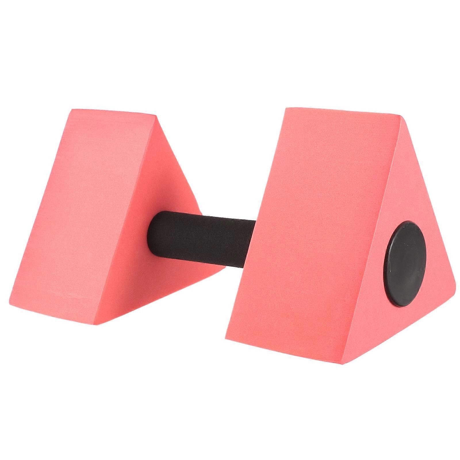 Water Weights Triangle Dumbbell for Pool Exercise – Eva Water Aerobics Equipment to Strengthen Core and Back Muscles, Improve Cardiovascular Fitness