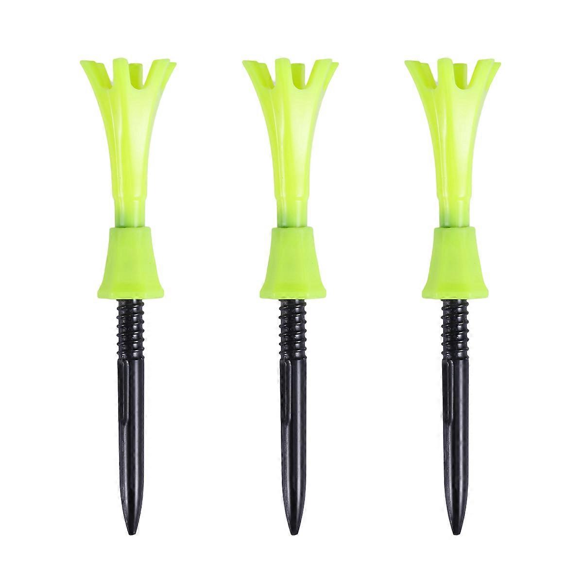 Golf Practice Tee Reusable T204 PP Plastic 3Set