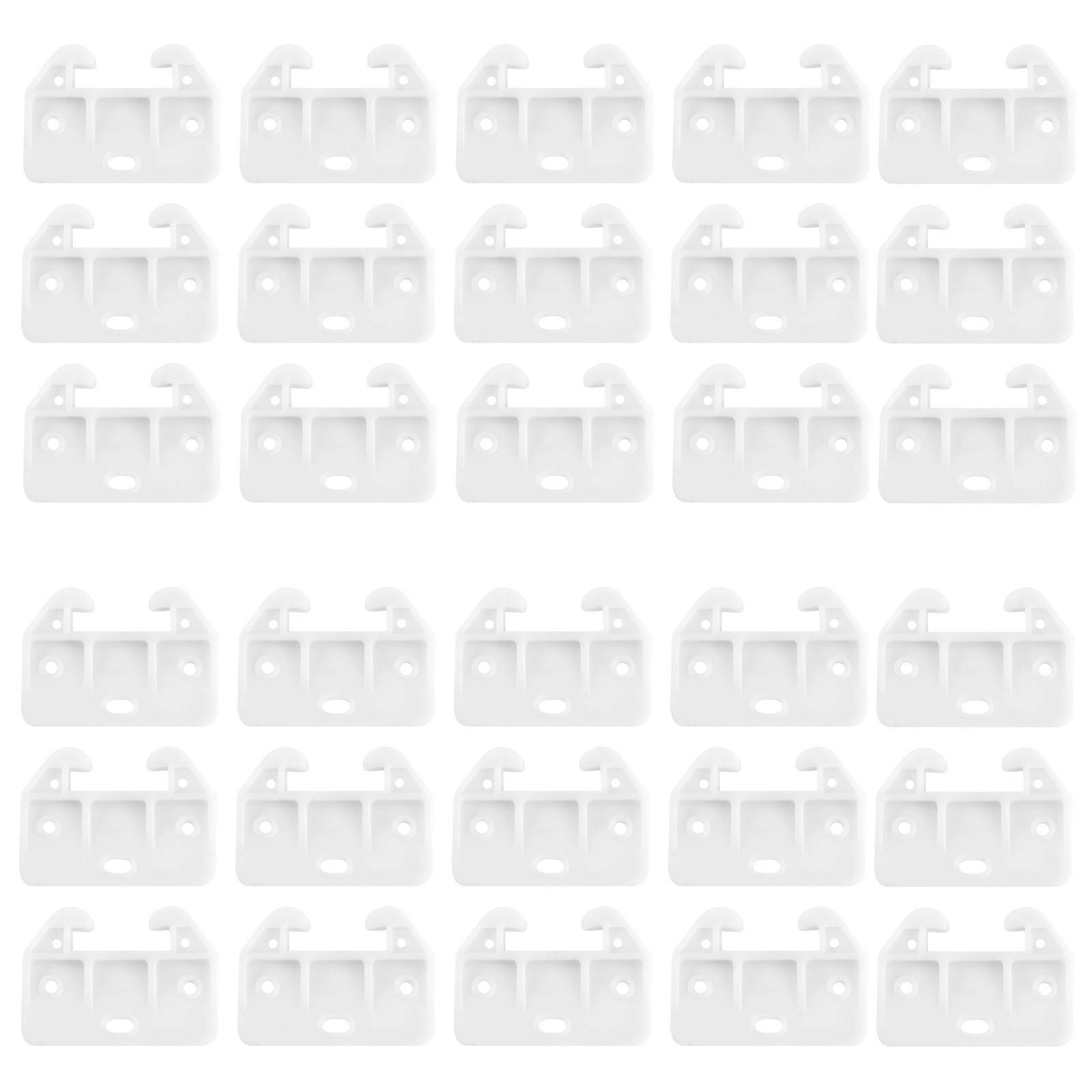 Drawer Bracket Replacement Fix Secures Drawer Track Home Furniture Repair 100Pack