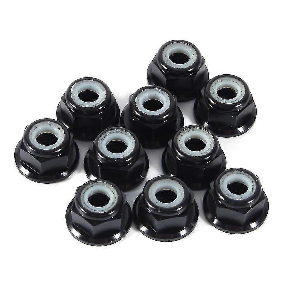 Anodize M4 Nylon Insert SelfLock Nuts Hex Lock Nut Aluminum Alloy 10pcs set