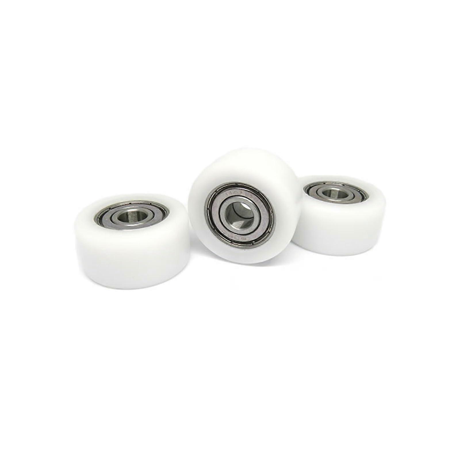 BST60832-16 Double Bearing Coated Roller Guide Wheel 32mm Diameter 8x32x16 Size for Smooth Movement and Durability