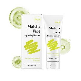 3 stücke Hoygi Matcha Feuchtigkeitsreiniger Sanfter Reiniger Poren Erfrischendes Öl Kontrolle Feuchtigkeitsspendender Täglicher Hautpflegereiniger