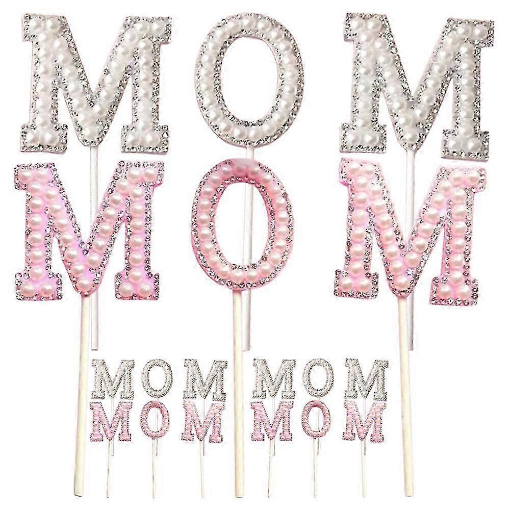 6セット母の日カップケーキトッパーママケーキデコレーション母の日パーティー用品