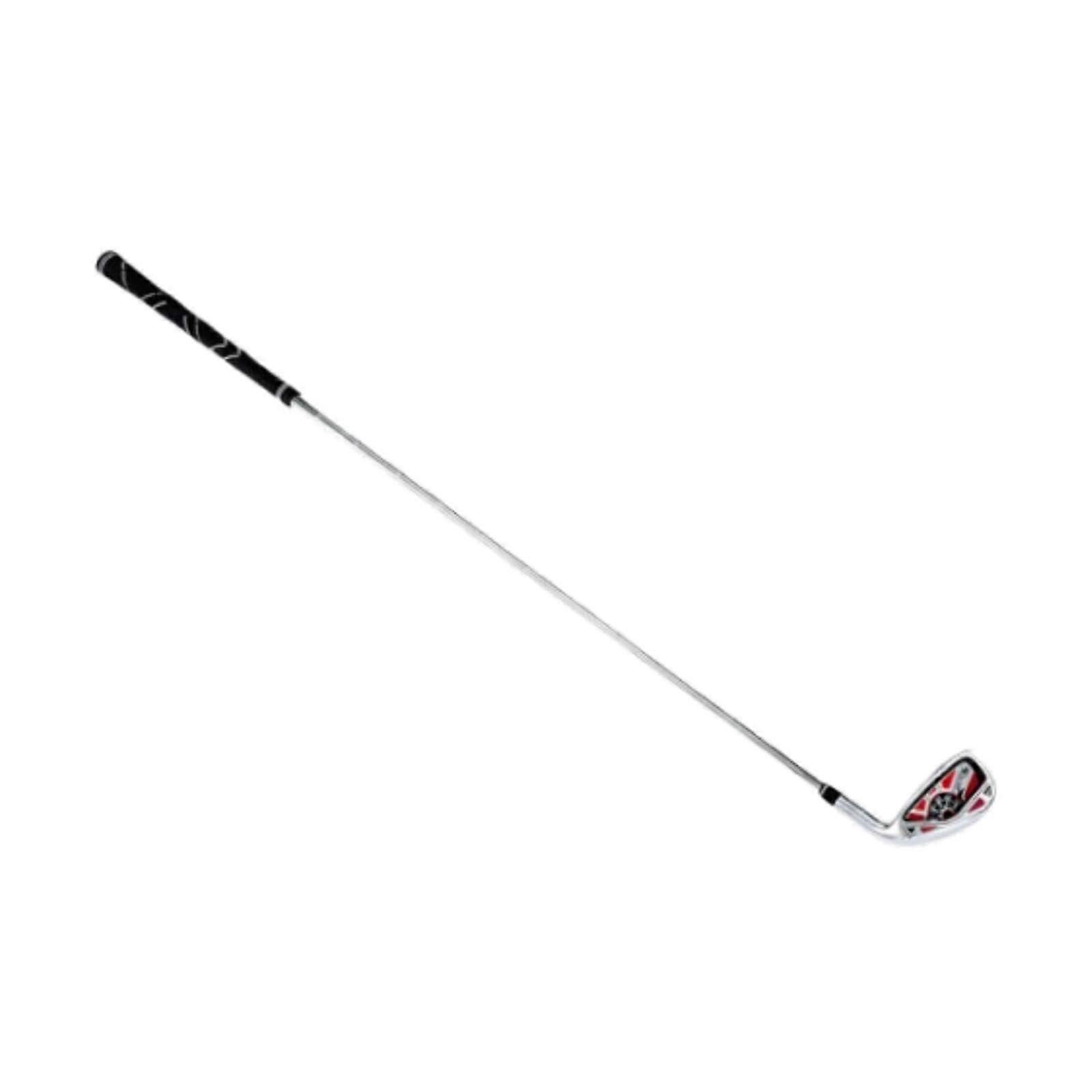Golf Iron Right-Handed Club 7 for Beginners, Red Practice Equipment for Improved Swing Control and Accuracy