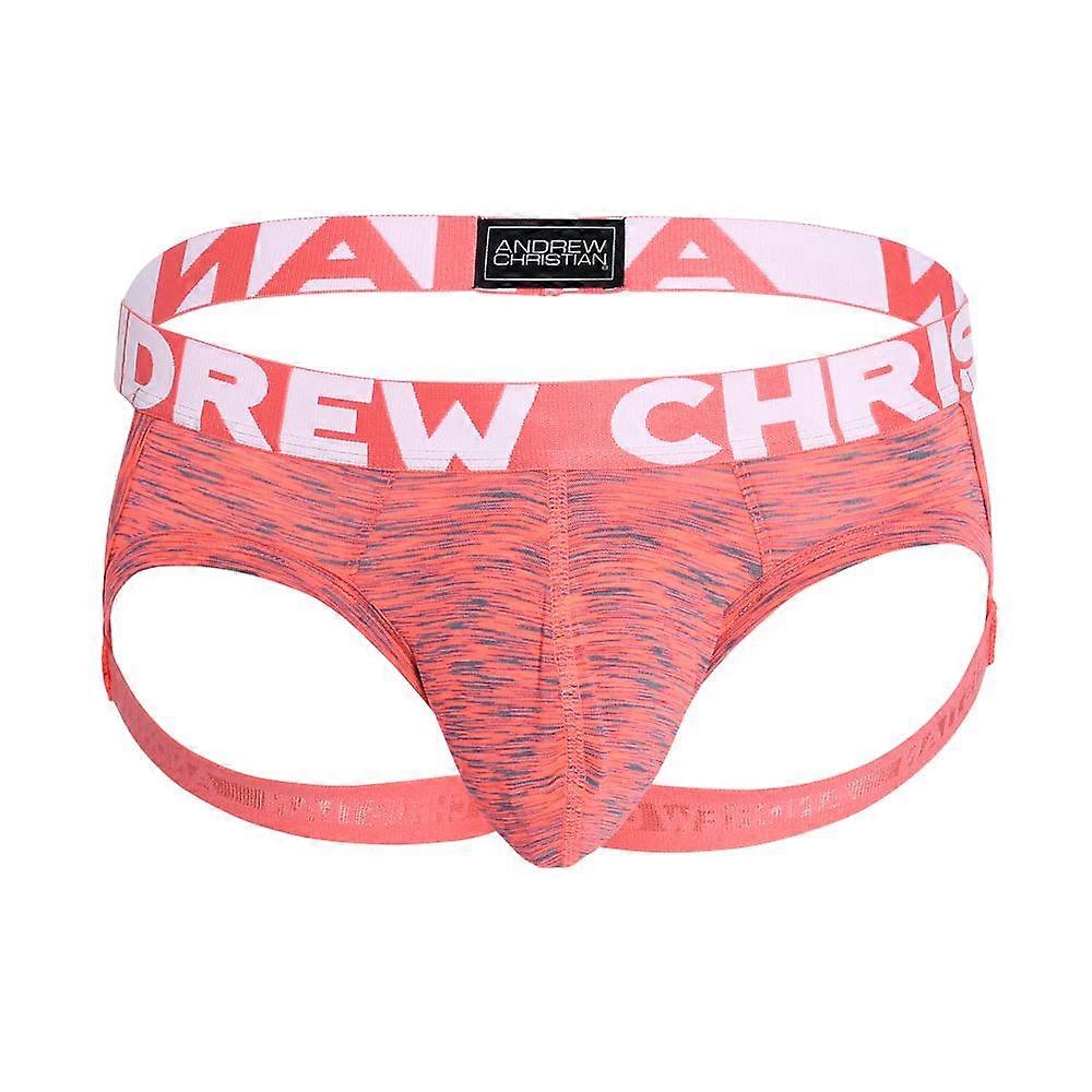 Andrew Christian VIBE Sports Jock Coral | Men's Underwear | Men's Jockstrap