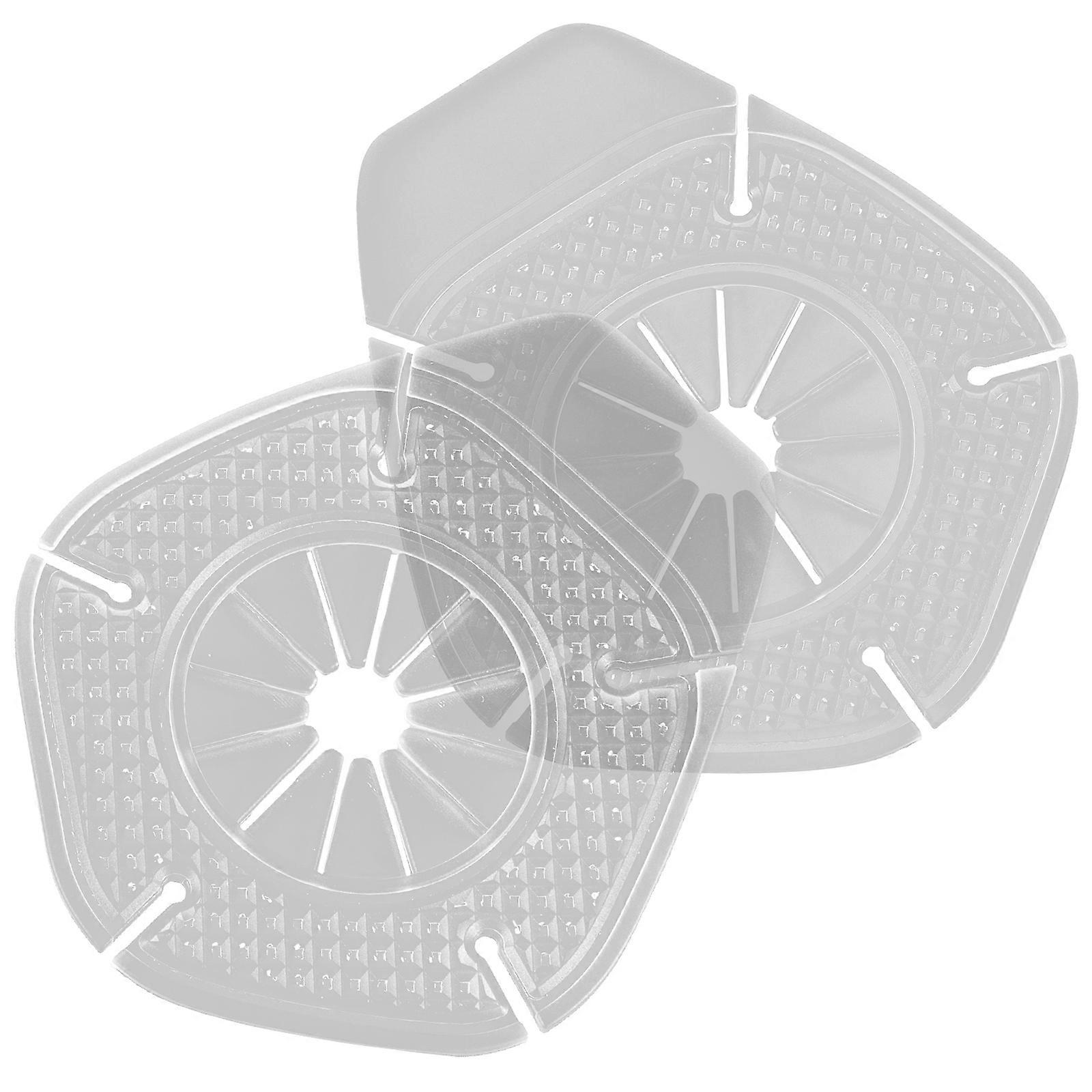 Wiper Arm Bottom Hole Cover Car Windshield Wiper Arm Hole Protection Pad Simple and Minimalist Design 1 Pair