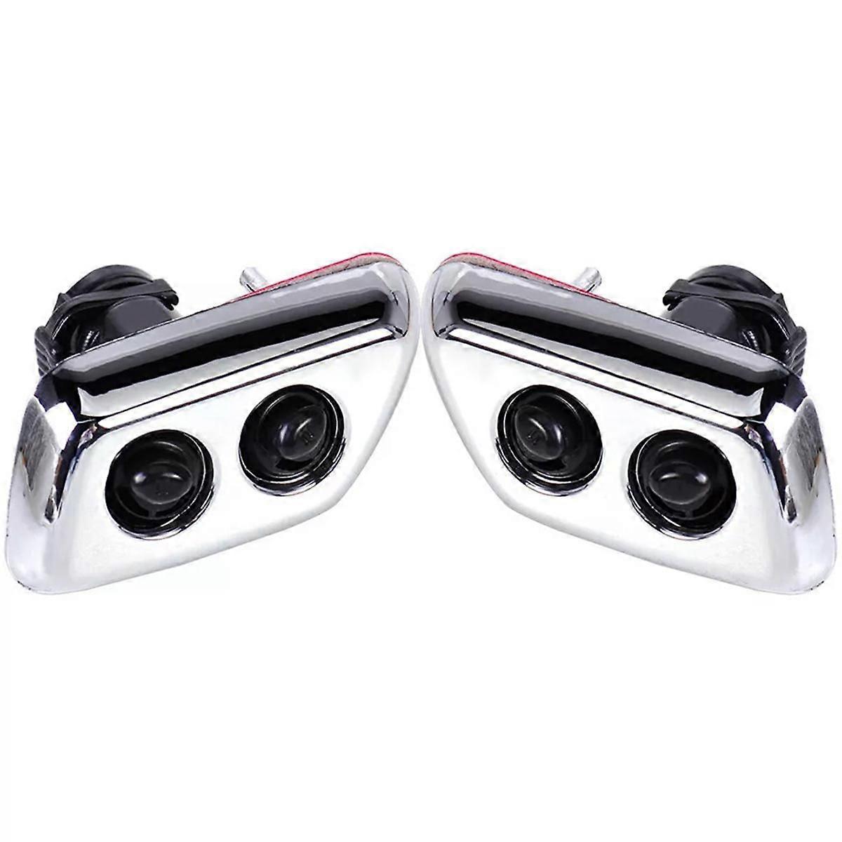 2X Light Lamp Windshield Washer Nozzles Jet DA805833AA Fit for 300 C 2005-2007
