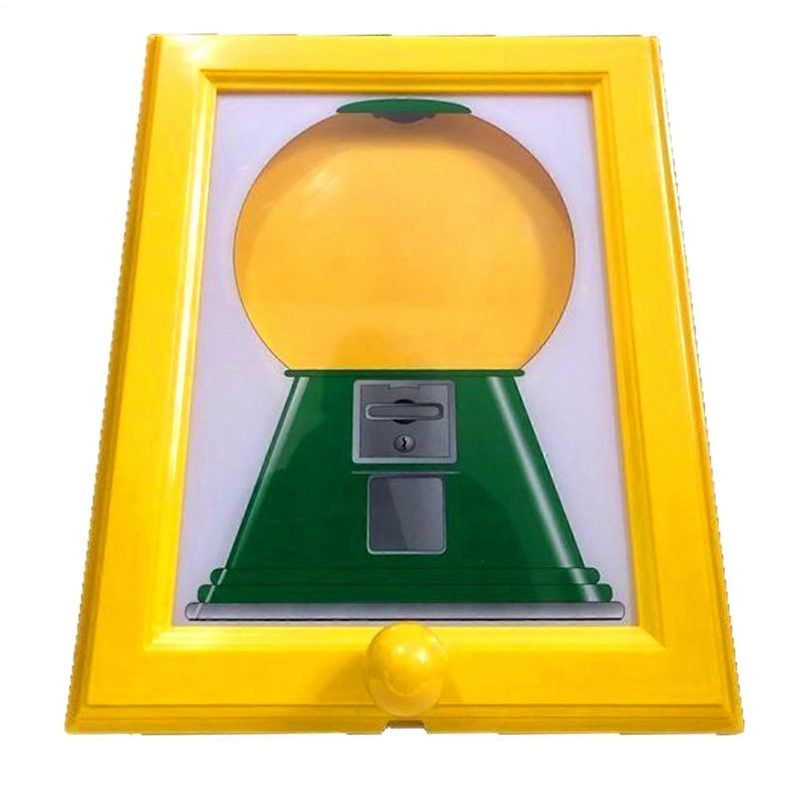 candy dispenser, picture frame, chewing gum machine, rotating mechanism, 22 cm, for jelly beans, candy lovers