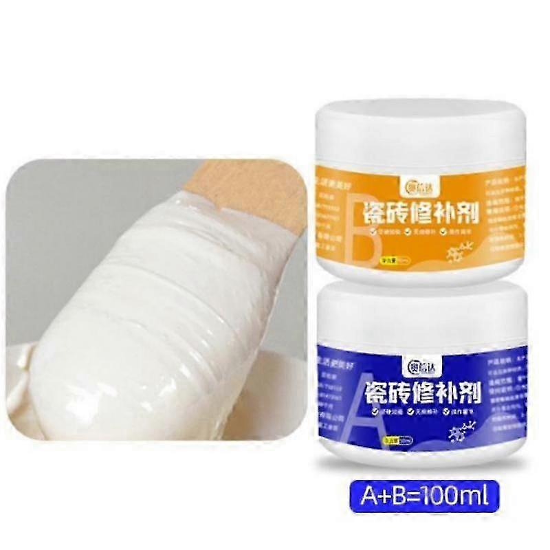 Ceramic Tile Repair Agent Tile Grout WTile Grouall Mending Agent Strong Adhesive Quick-drying Floor