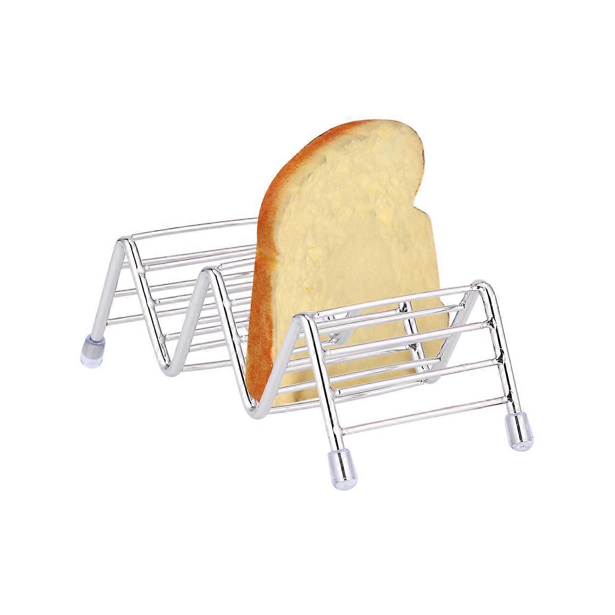 Tortilla Roll Rack Stainless Steel For Home Users Holds Tacos Table Tidiness 2 Grids