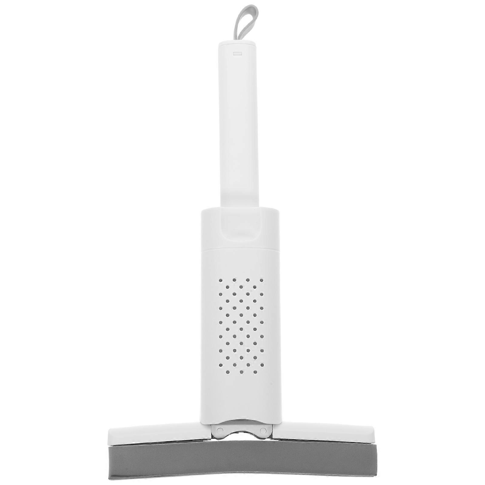 Fasola Mini Handheld Sponge Mop, Wear Resistant Ergonomic Handle, Wet/Dry Use Portable Cleaning Tool for Kitchen, Bathroom, Floors and Walls