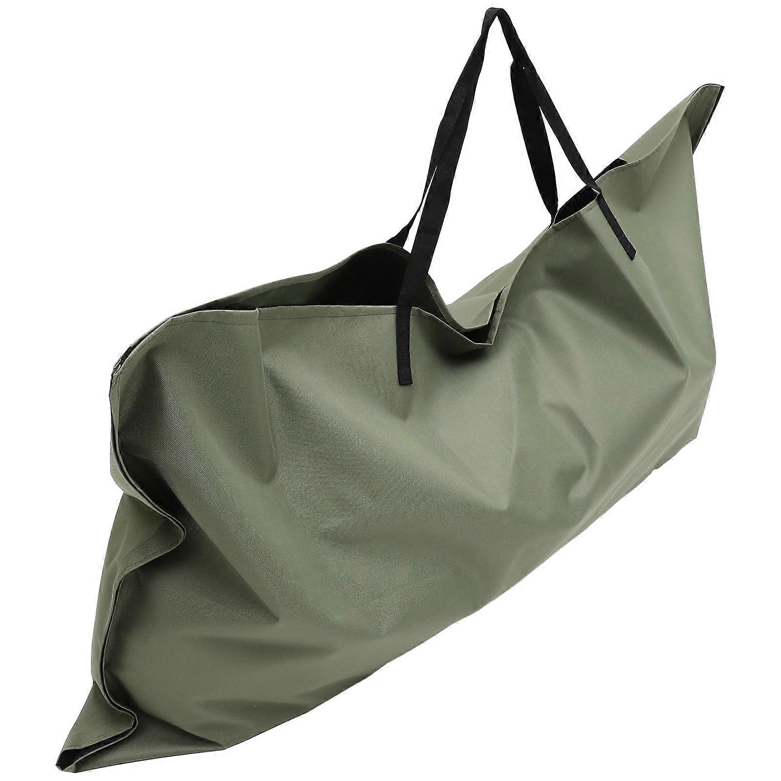 Garden Leaf Litter Bag Garbage Storage For Outdoor Use Green 145.00X145.00Cm 1Set