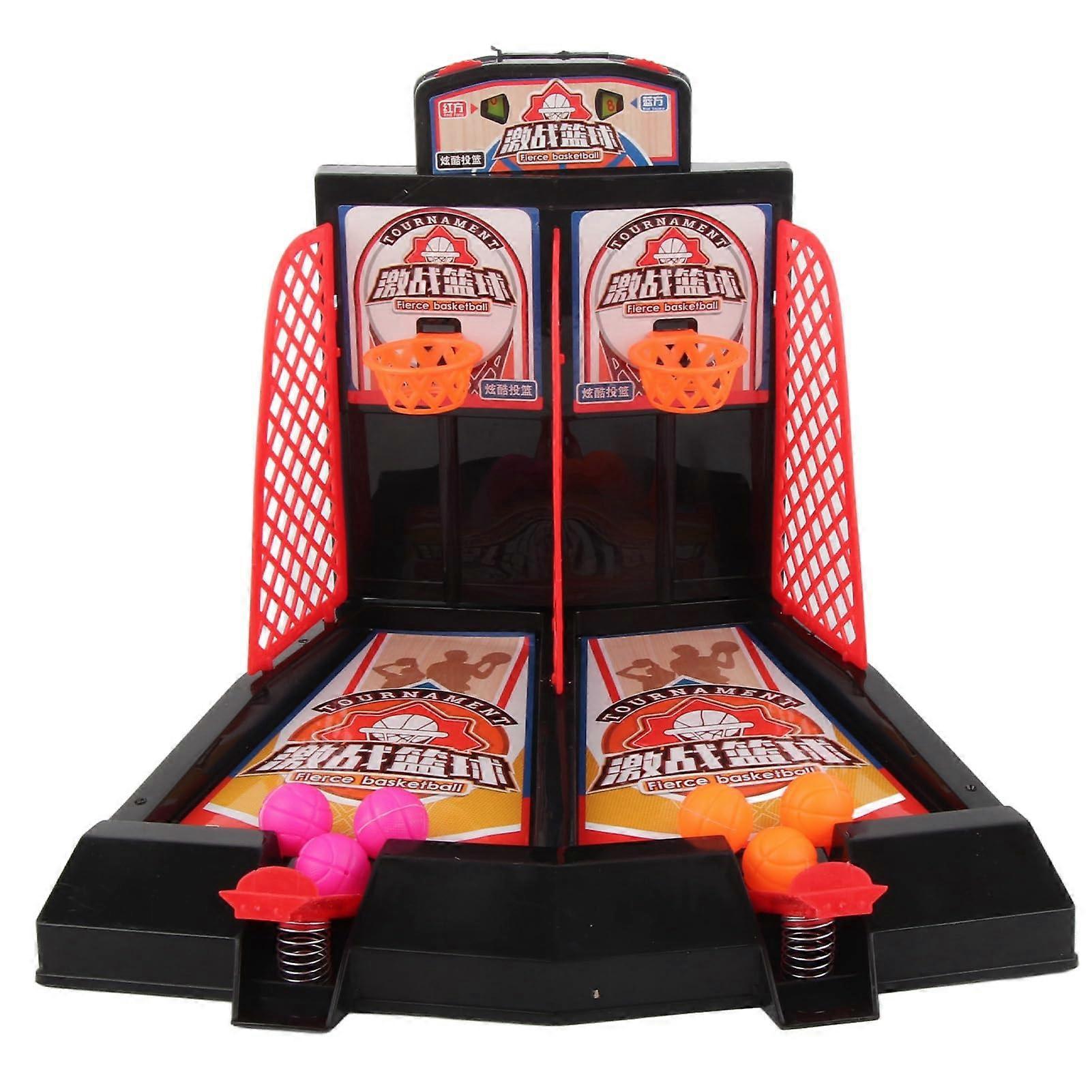 Mini Basketball, Desktop Tabletop Indoor Basketball Game Kids Intelligence Toy Table Desktop Basketball Toy Set Adults
