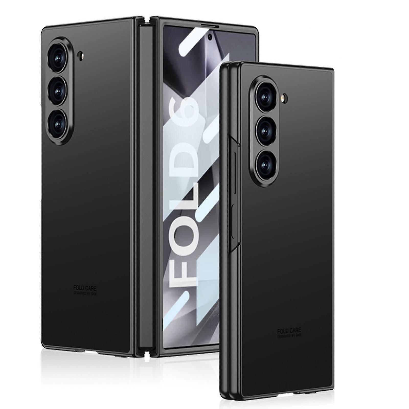 for Galaxy Z Fold 6 Case with Built-in Screen Protector, Full Body Protective & Hard PC &Ultra-Thin Shockproof Phone Case for Samsung Galaxy Z Fold 6