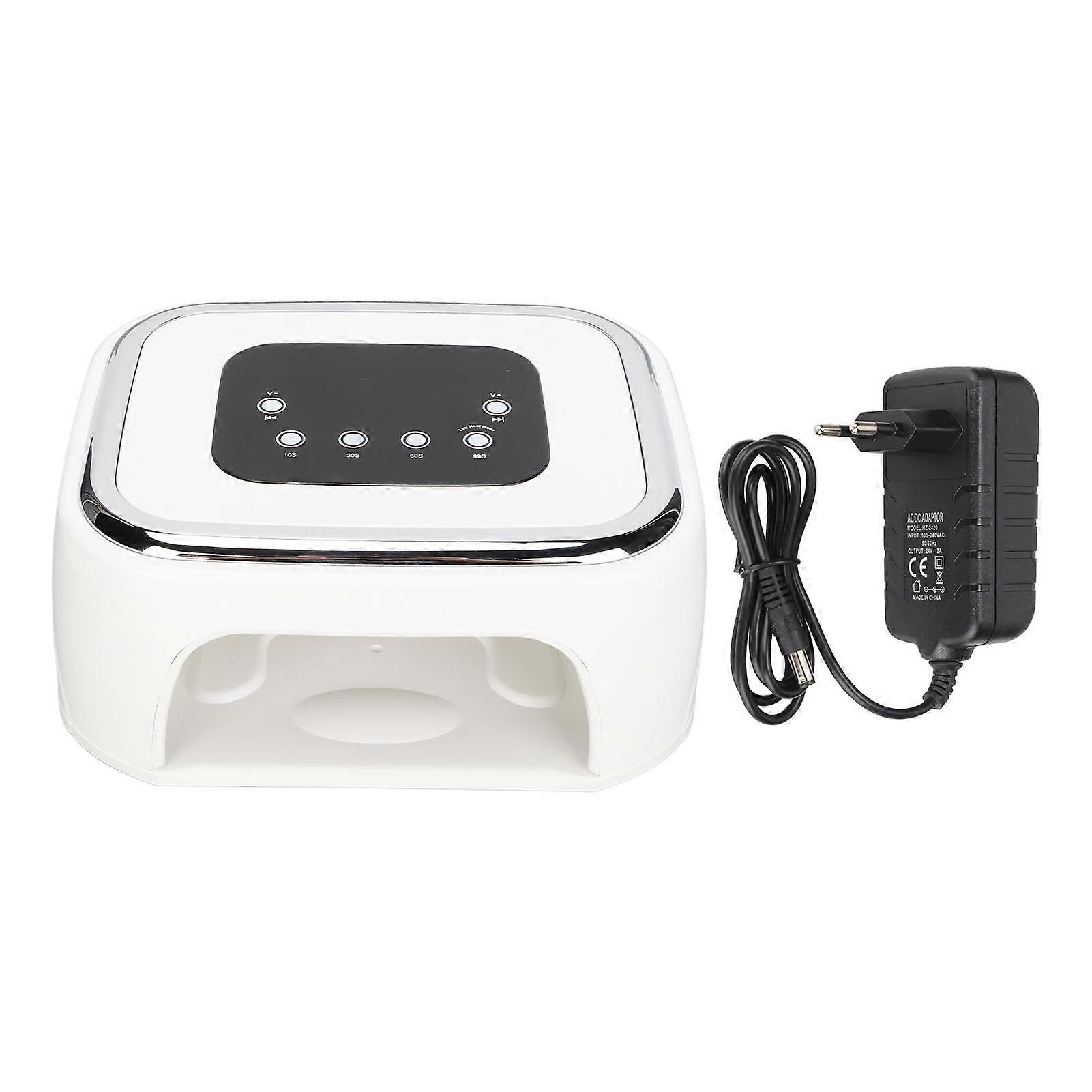 Smart Nail Phototherapy Machine 80W Faster Gel Nail Dryer with 4 Timer Setting Touch Screen