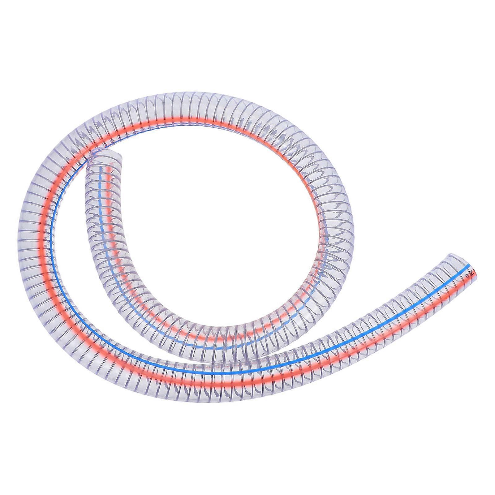 Heavy Duty Flexible PVC Suction Hose with Steel Wire Reinforcement for Efficient Fluid and Gasoline Transfer Drainage