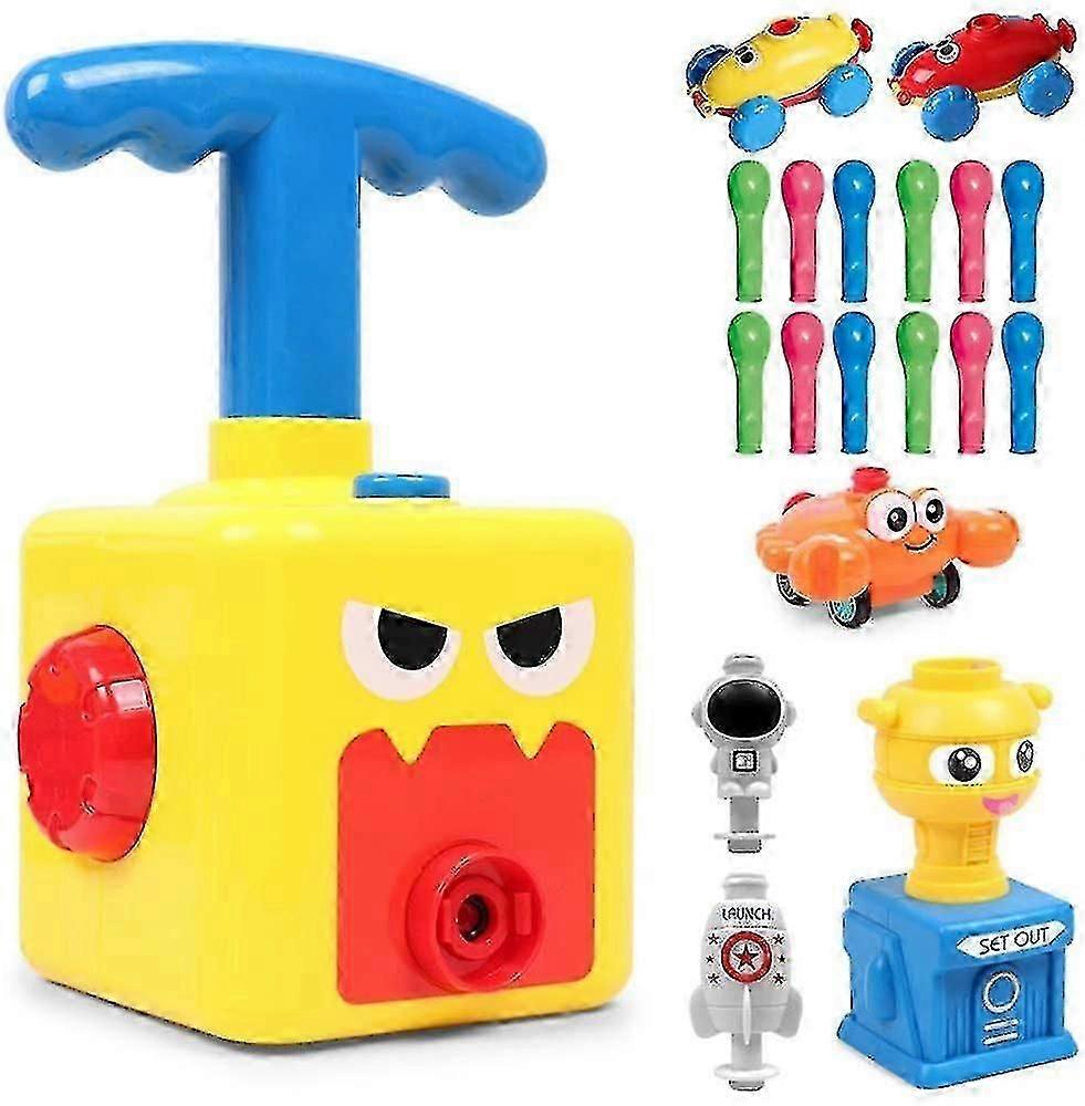 Balloon Powered Launch Car, Balloon Air Powered Vehicle Set, Balloon Race Car To-Yvan