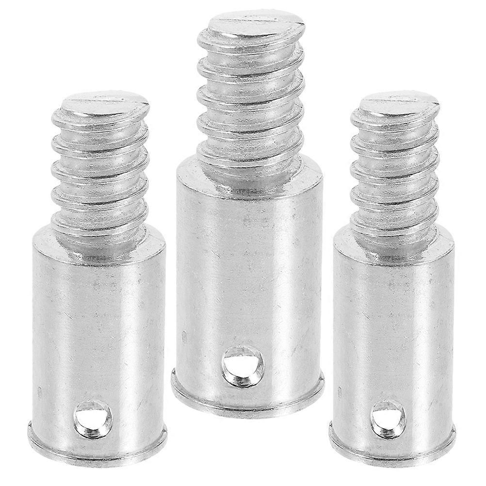 3pcs Aluminum Alloy Tips for Telescopic Poles – Efficient Cleaning for Home and Commercial Use